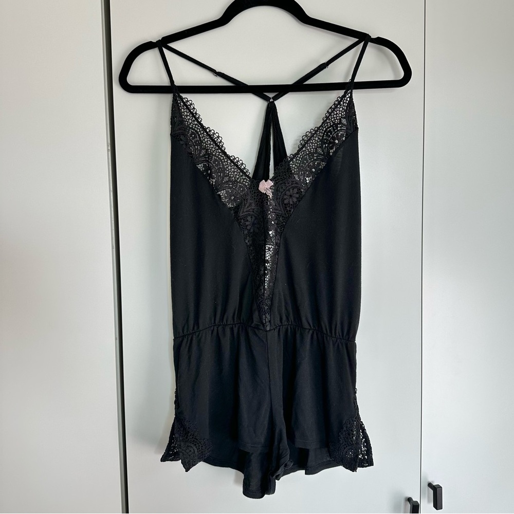 VS Lace Pajama Romper